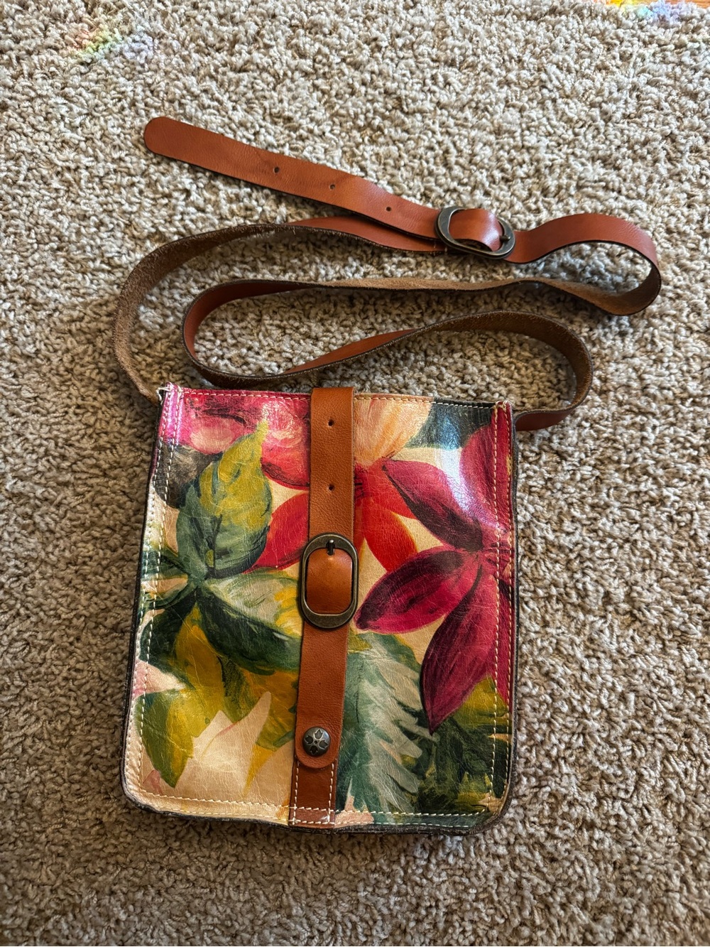 Patricia Nash Floral Venezia Crossbody